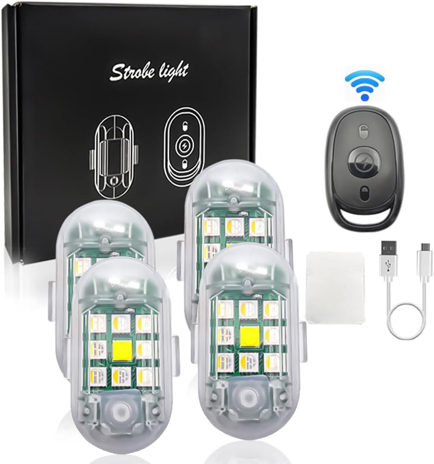 SINTIVO™ LED verlichting voor auto en motorfiets met Afstandsbediening