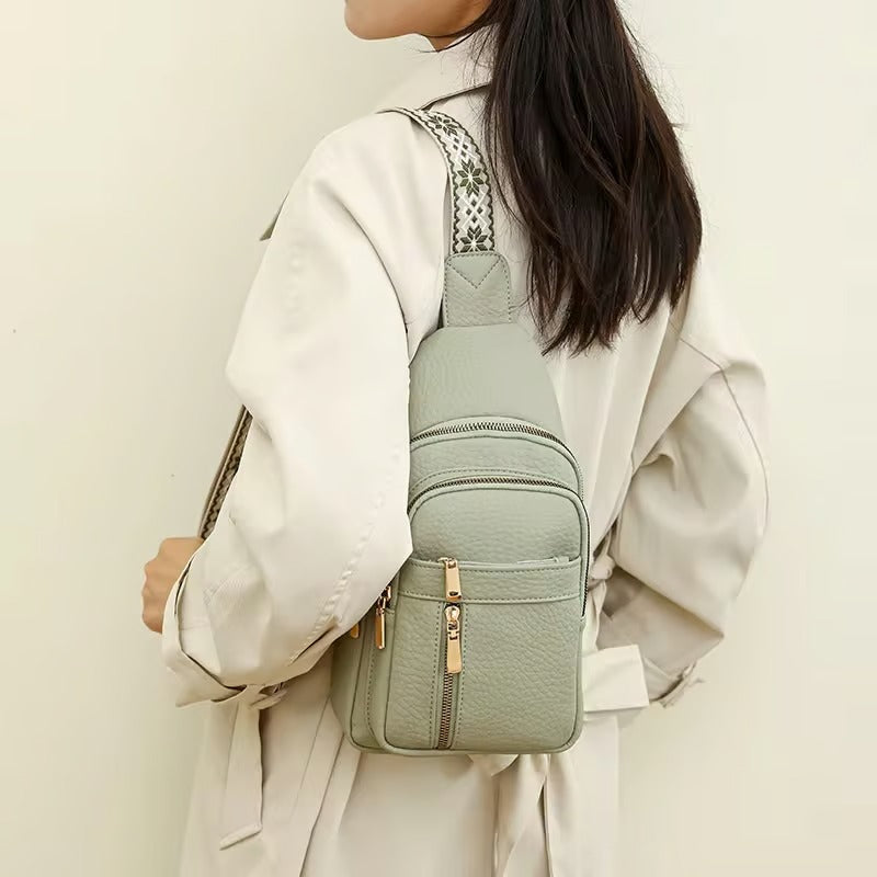 SINTIVO™ Effen Kleur Crossbody Handtas voor Dames.