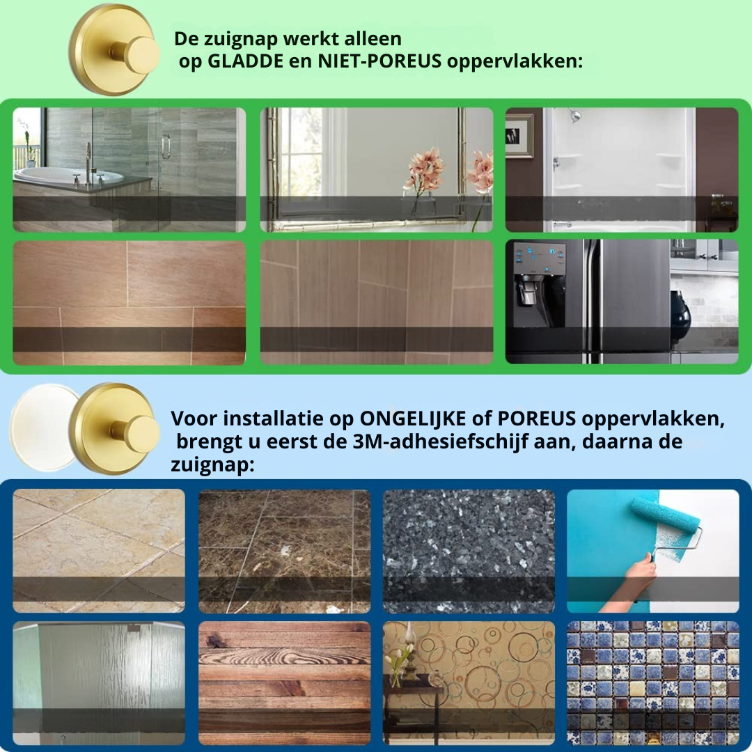 SINTIVO™ GripMate Muurhouders