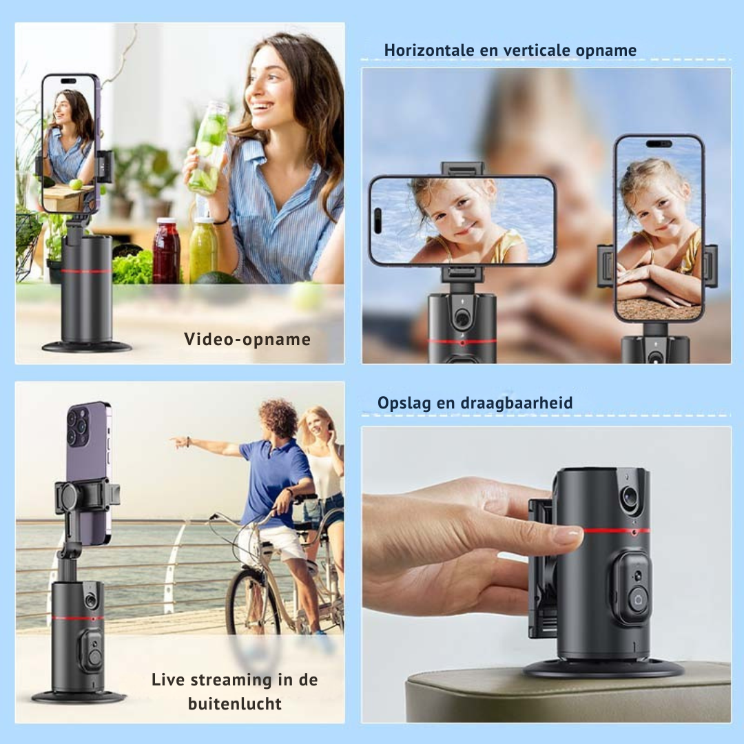 SINTIVO™ Stabiele Bewegings Camerastatief