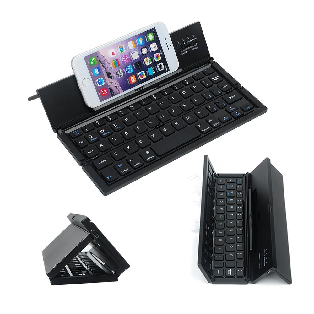 SINTIVO™ Slim Vouwbaar Draadloos Toetsenbord