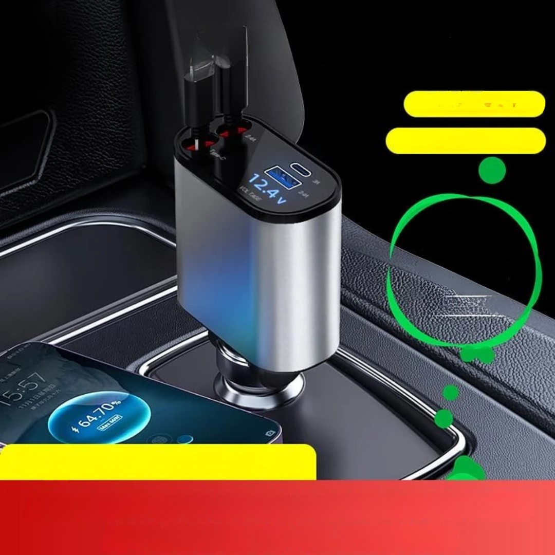 SINTIVO™ Fast Charge Inklapbare Autolader