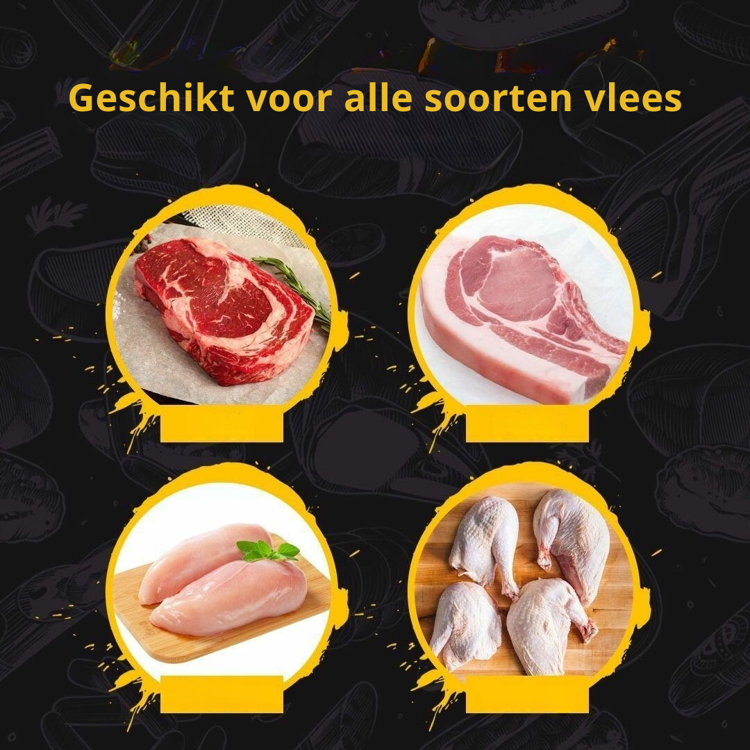 SINTIVO™ Roestvrijstalen Vleesverzachter