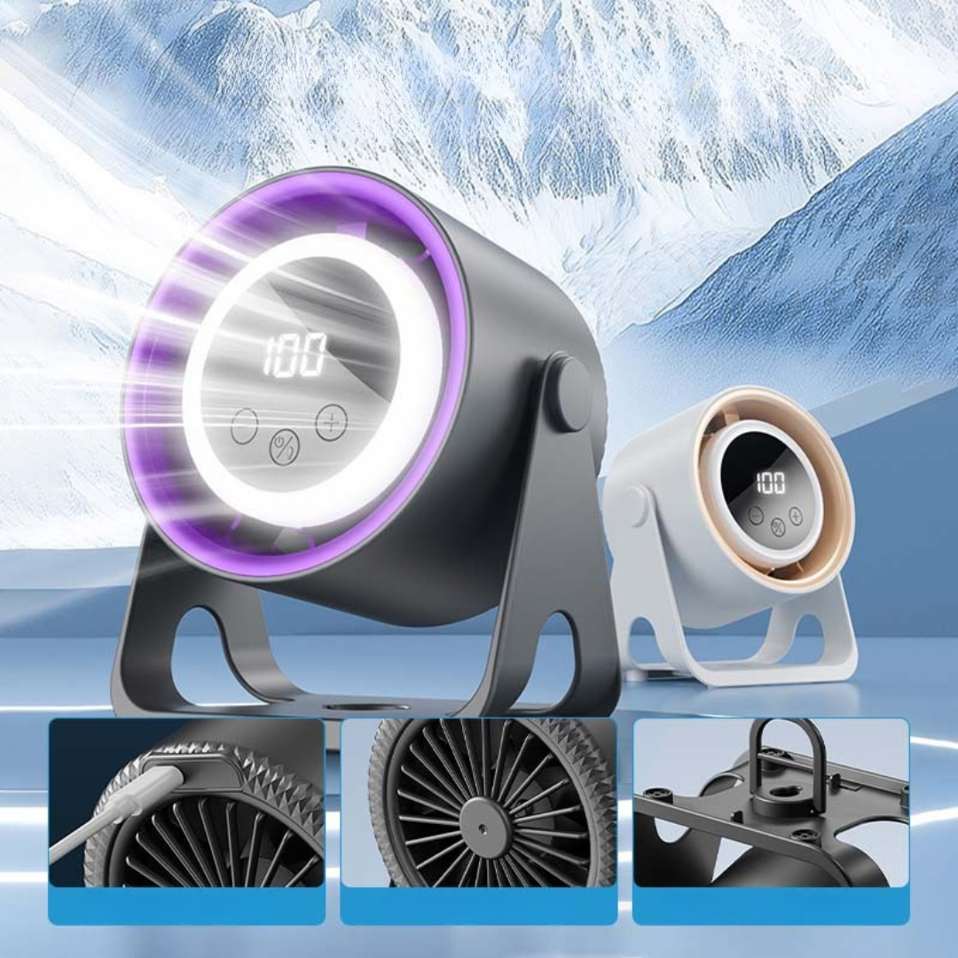 SINTIVO™ Moderne Bladloze Bureaufan
