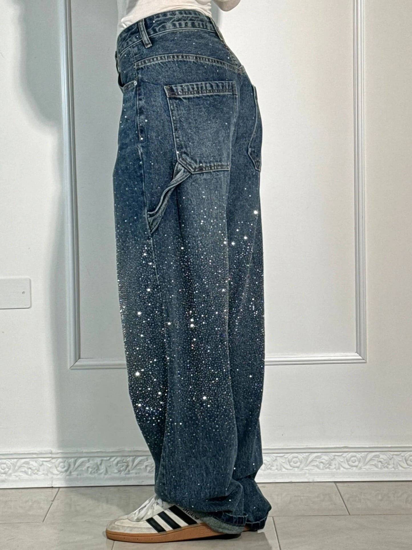 SINTIVO™ Relaxed fit Jeans met Hoge Taille