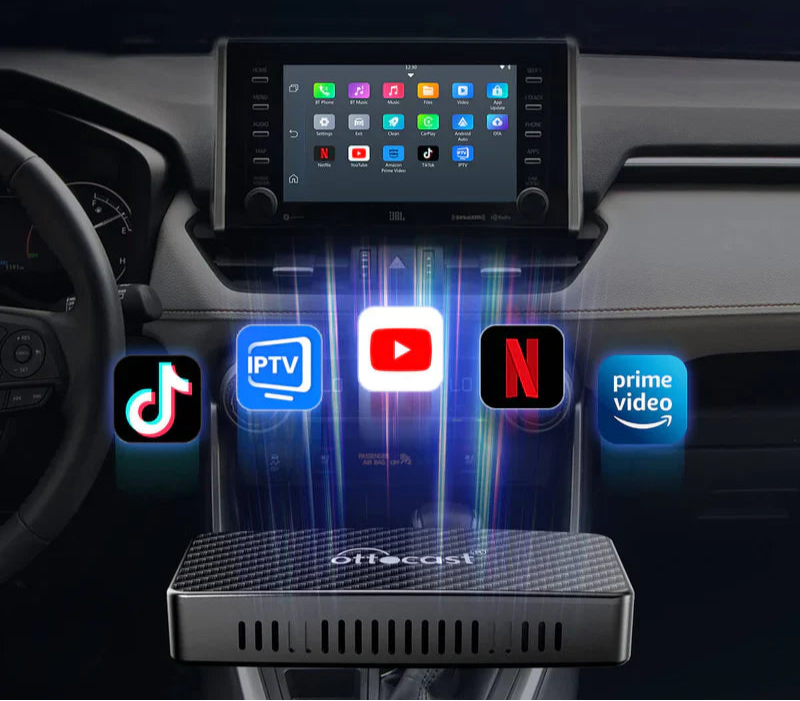 SINTIVO™ DriveCast | Draadloze CarPlay & Android Auto Adapter
