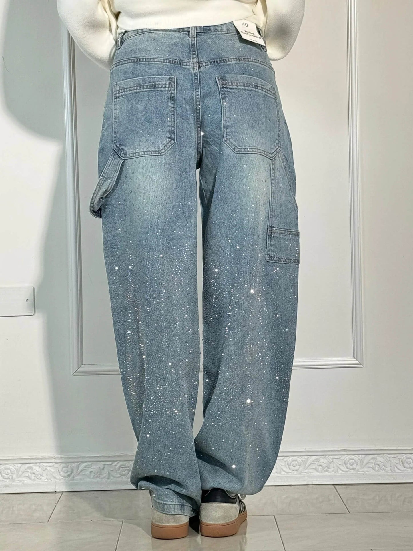 SINTIVO™ Relaxed fit Jeans met Hoge Taille