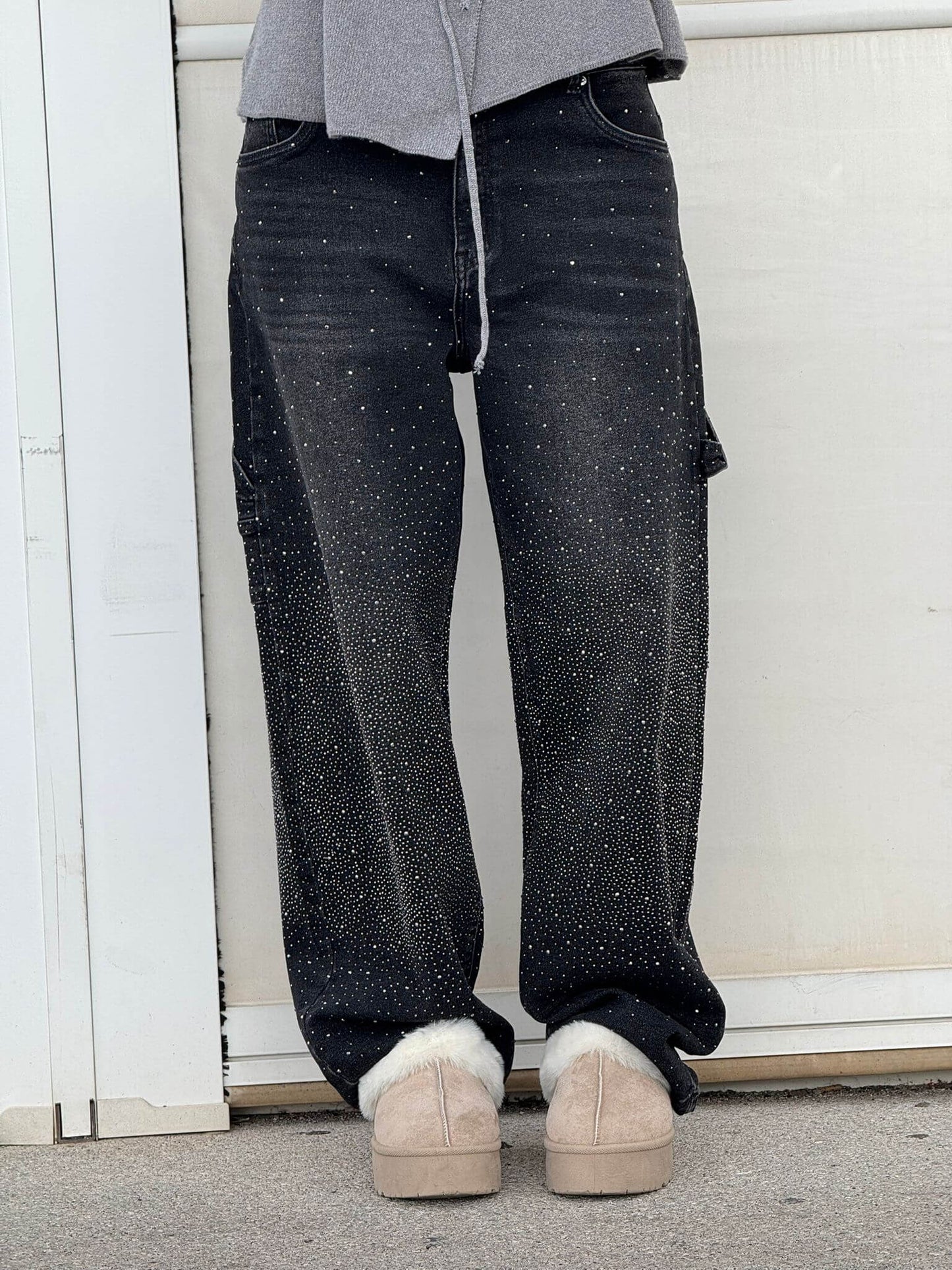 SINTIVO™ Relaxed fit Jeans met Hoge Taille