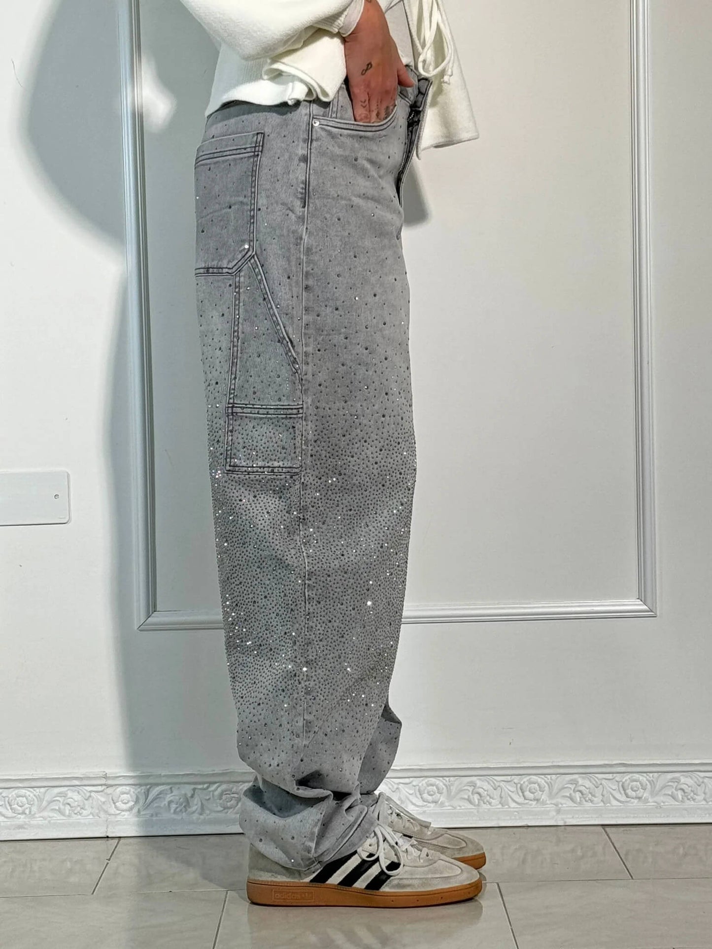 SINTIVO™ Relaxed fit Jeans met Hoge Taille