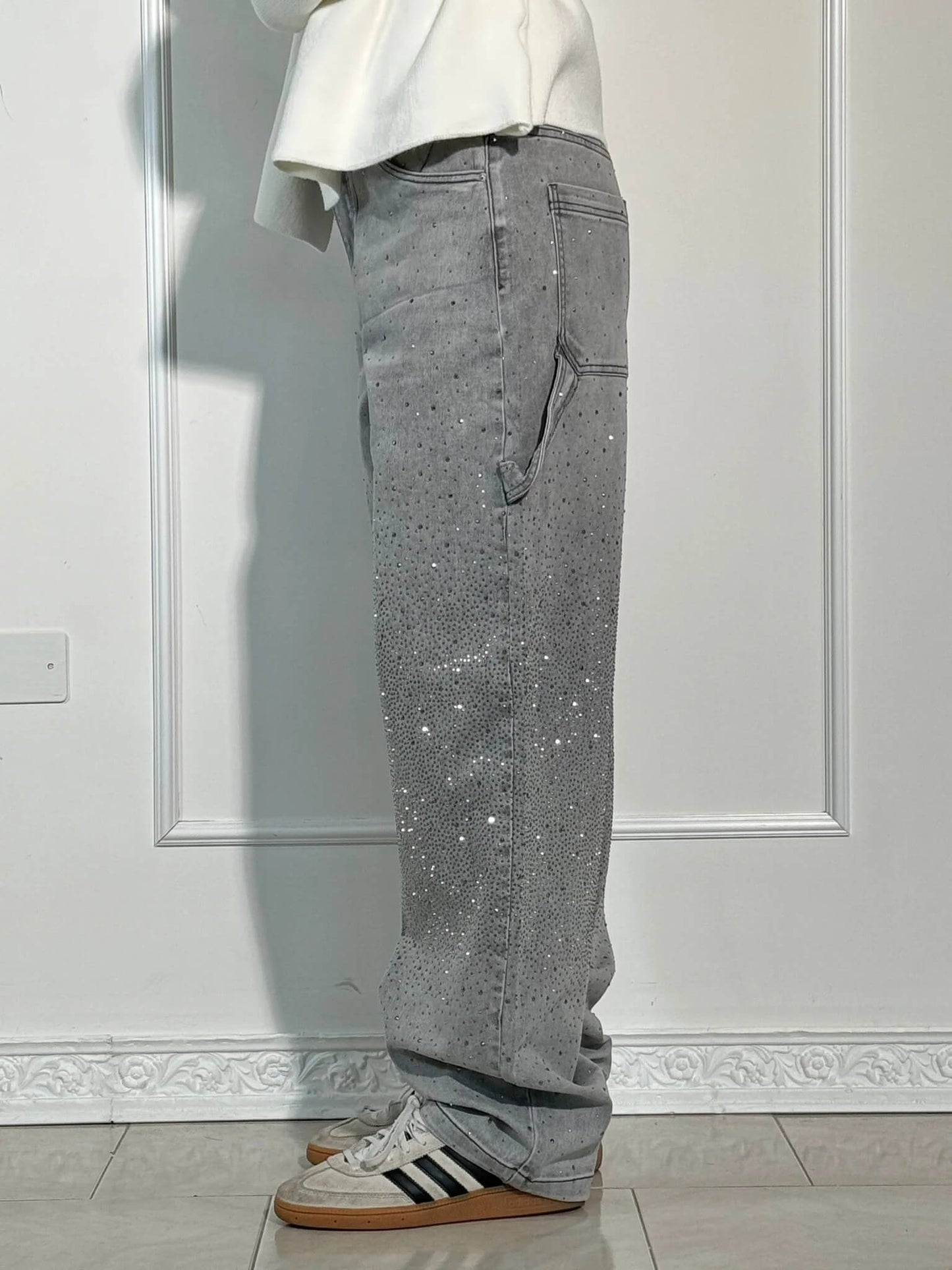 SINTIVO™ Relaxed fit Jeans met Hoge Taille