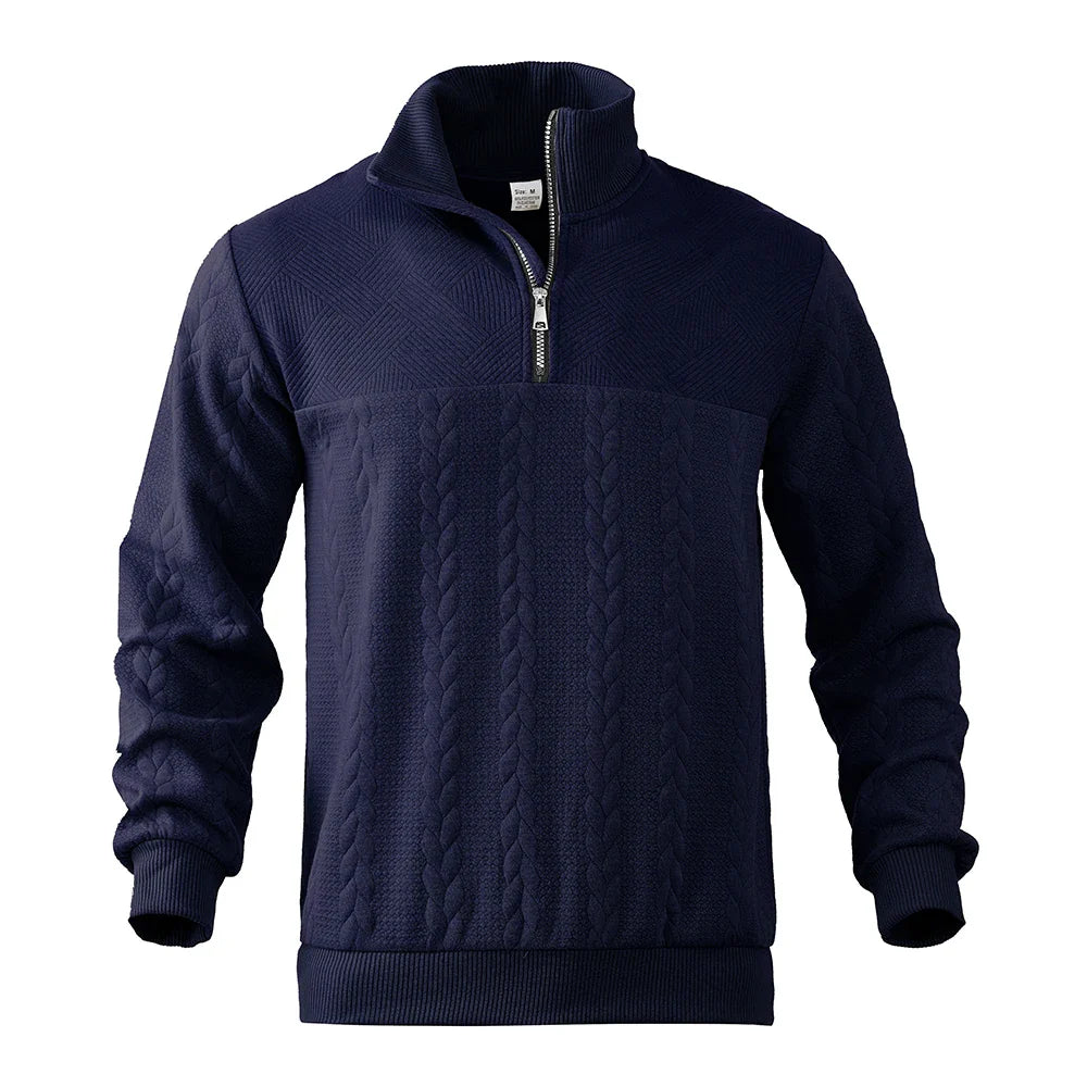 SINTIVO™ Essentiële Ritskraag Sweatshirt