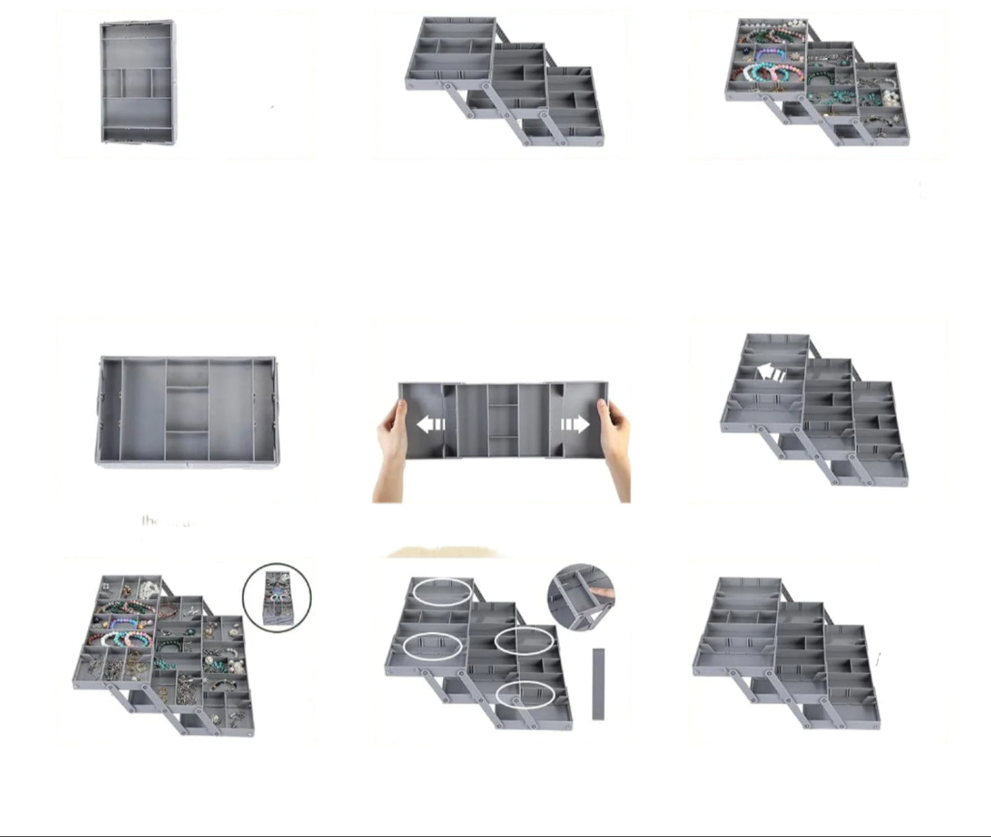 SINTIVO™ Uitschuifbare Sieraden- en Accessoire Organizer