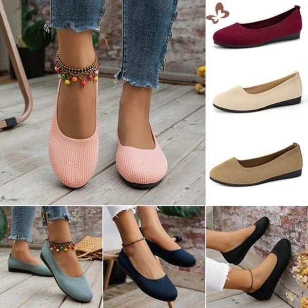 SINTIVO™ Dames Ademend Comfort Slip-On Schoenen