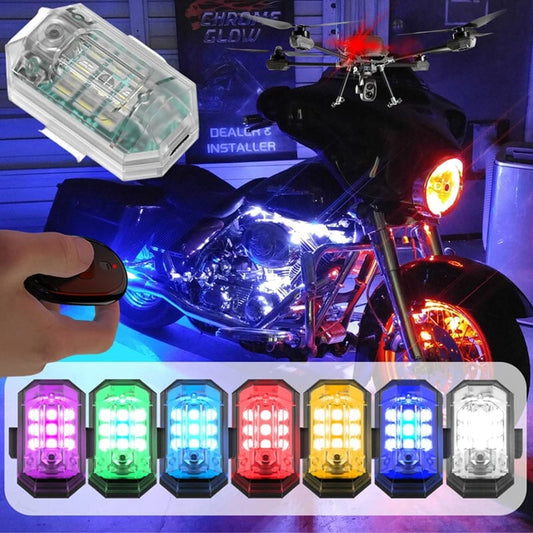 SINTIVO™ LED verlichting voor auto en motorfiets met Afstandsbediening