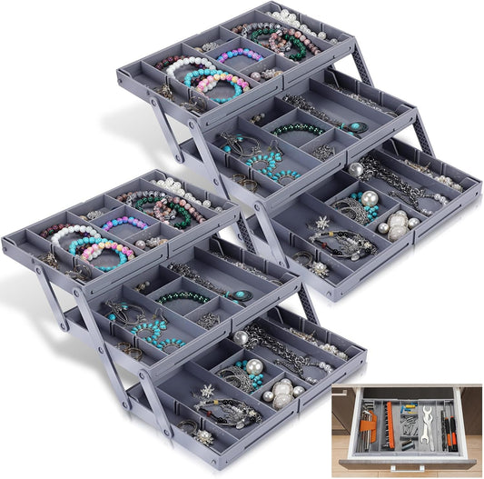 SINTIVO™ Uitschuifbare Sieraden- en Accessoire Organizer