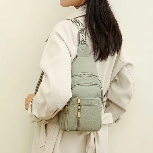 SINTIVO™ Effen Kleur Crossbody Handtas voor Dames.