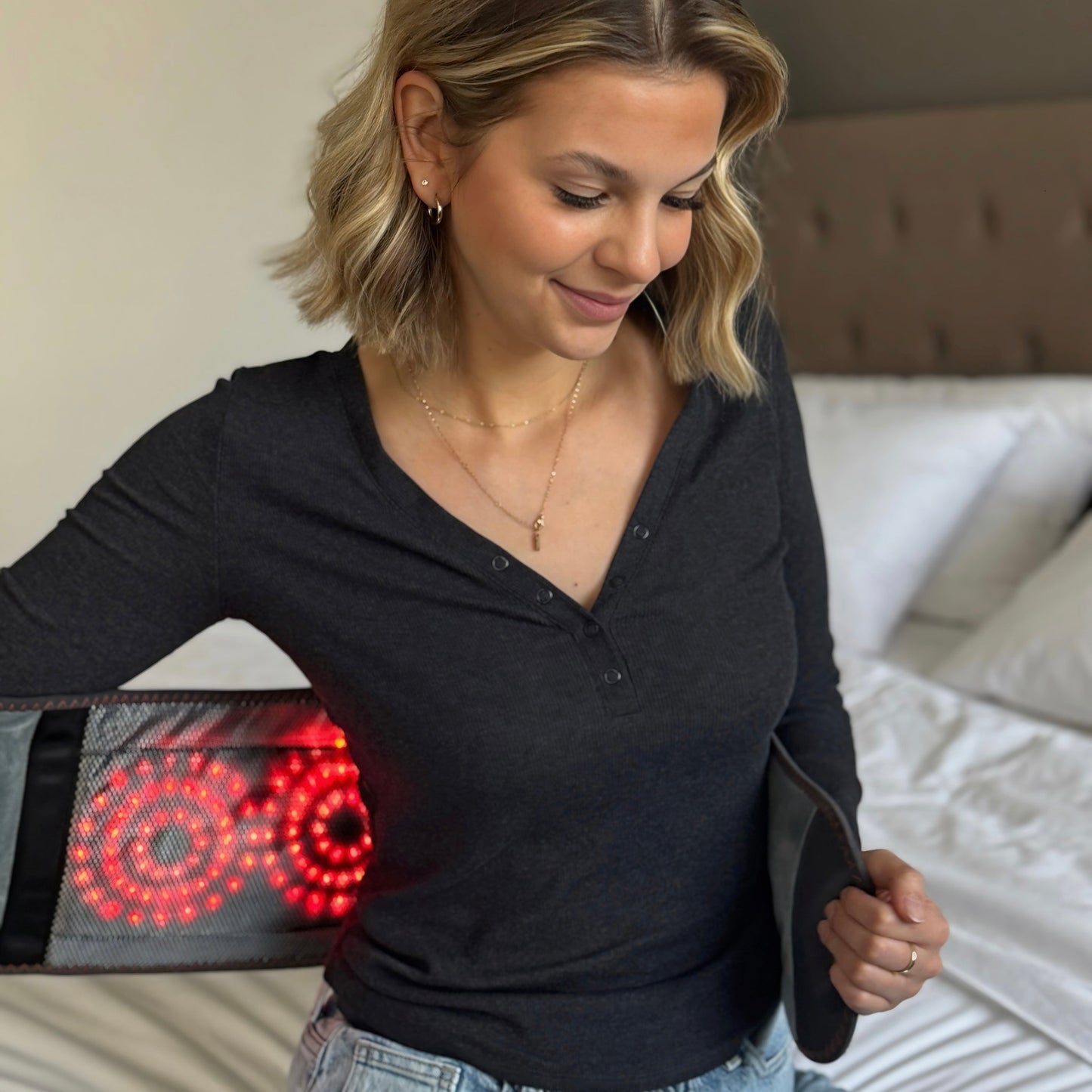 SINTIVO™ Draadloze Infrarood Warmteband voor Pijnverlichting