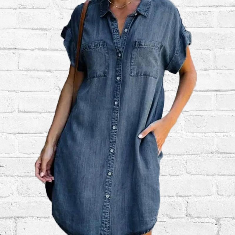 SINTIVO™ Casual Spijkerjurk