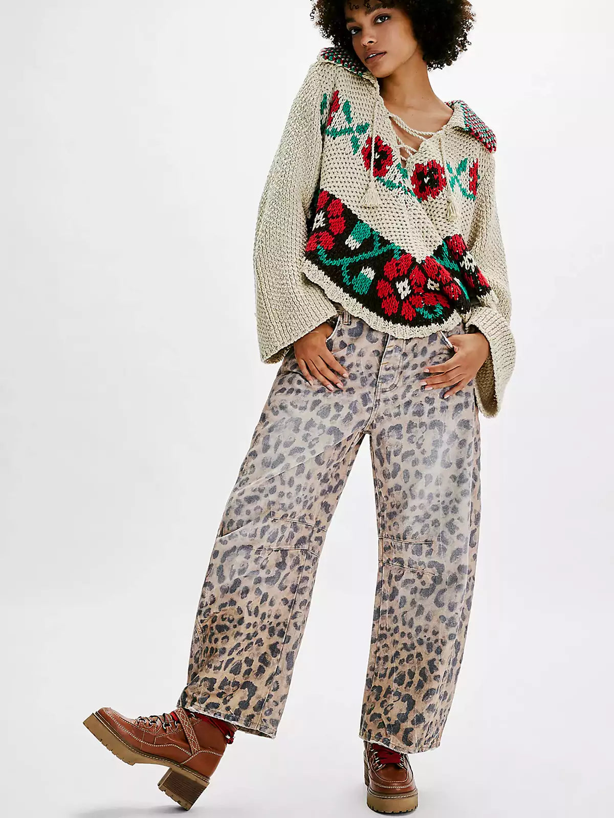 SINTIVO™  Dames  Bohemian Wijde Broek