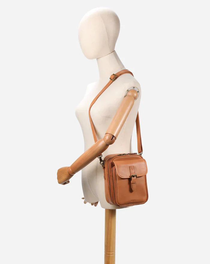 SINTIVO™ Vintage Leren Schoudertas