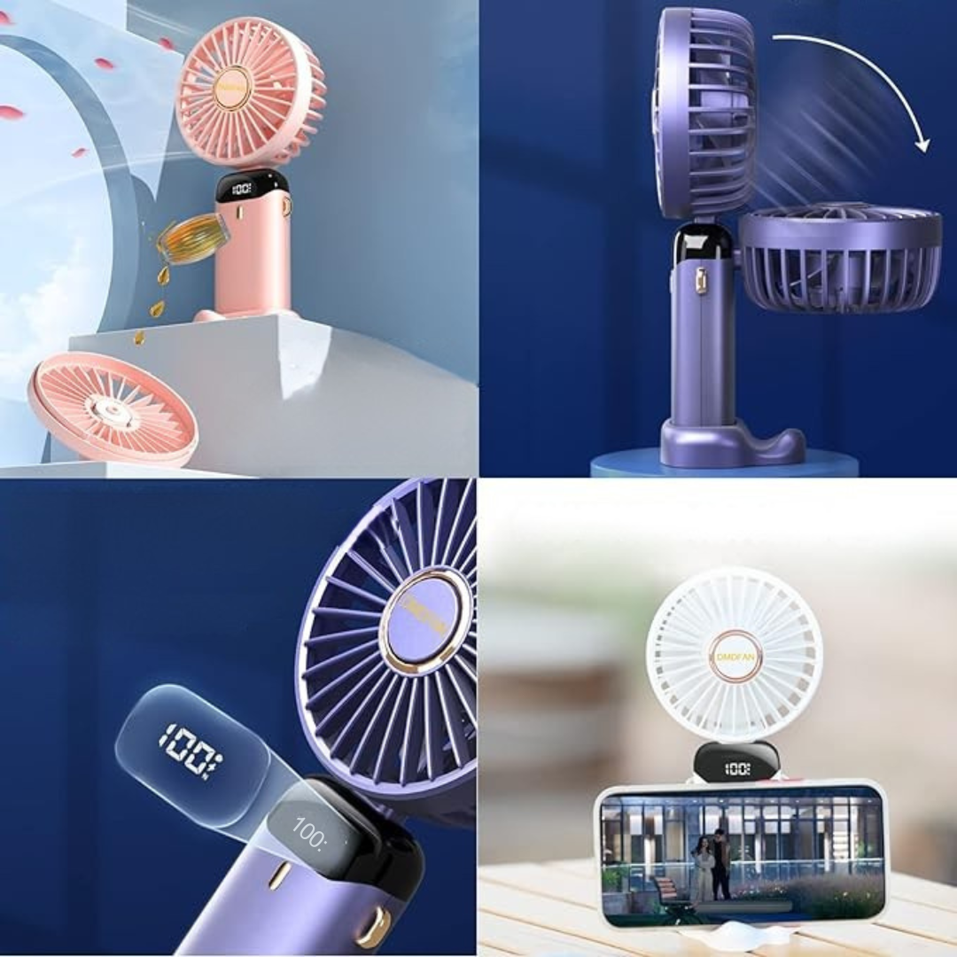 SINTIVO™ Draagbare LED Handventilator