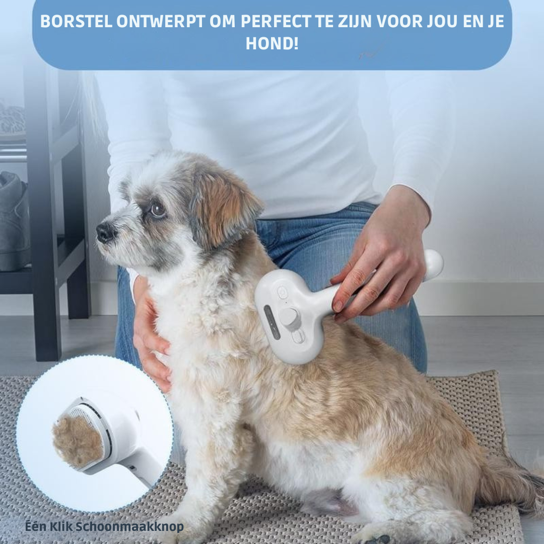 SINTIVO™ Verharing Verminderende Huisdierborstel