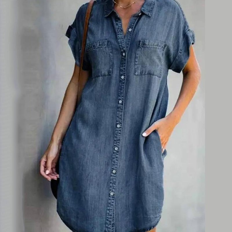 SINTIVO™ Casual Spijkerjurk