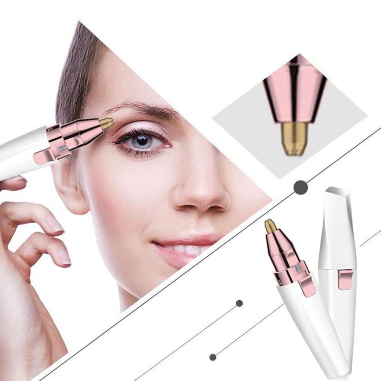 SINTIVO™ 2-in-1 multifunctionele gezichts- en wenkbrauwtrimmer