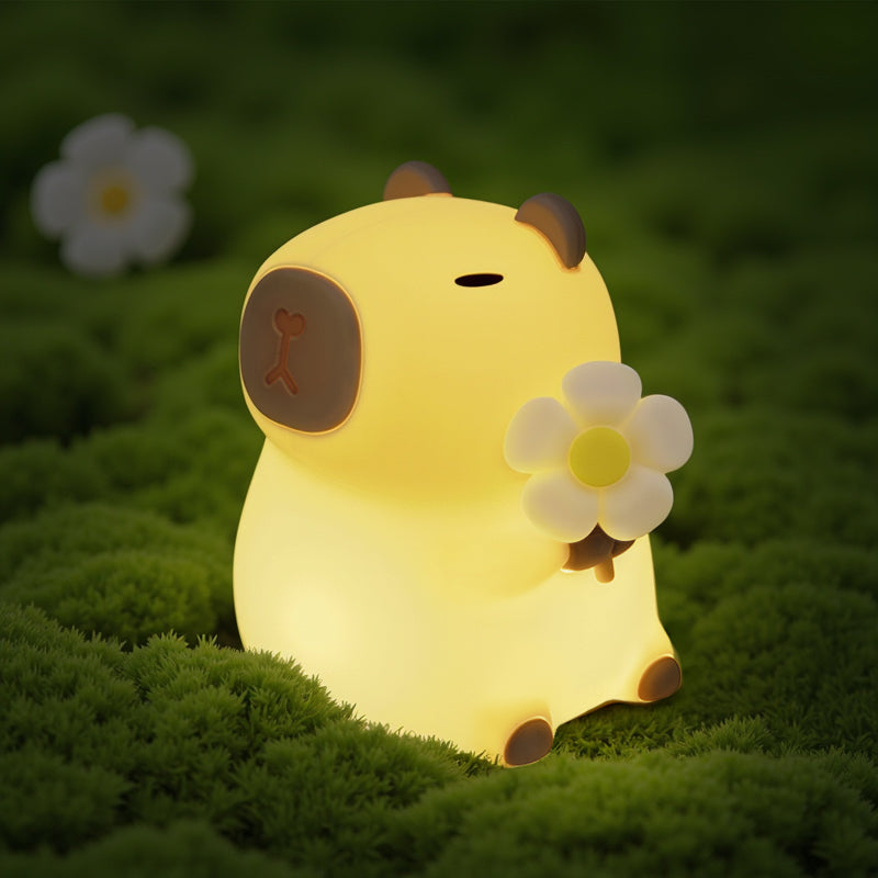 SINTIVO™ Capybara Nachtlamp – Zacht & Schattig