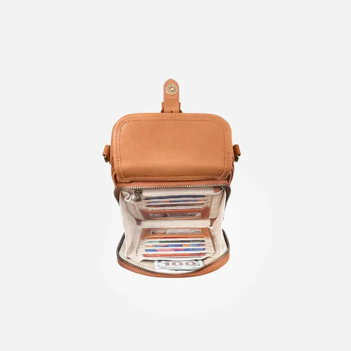 SINTIVO™ Vintage Leren Schoudertas
