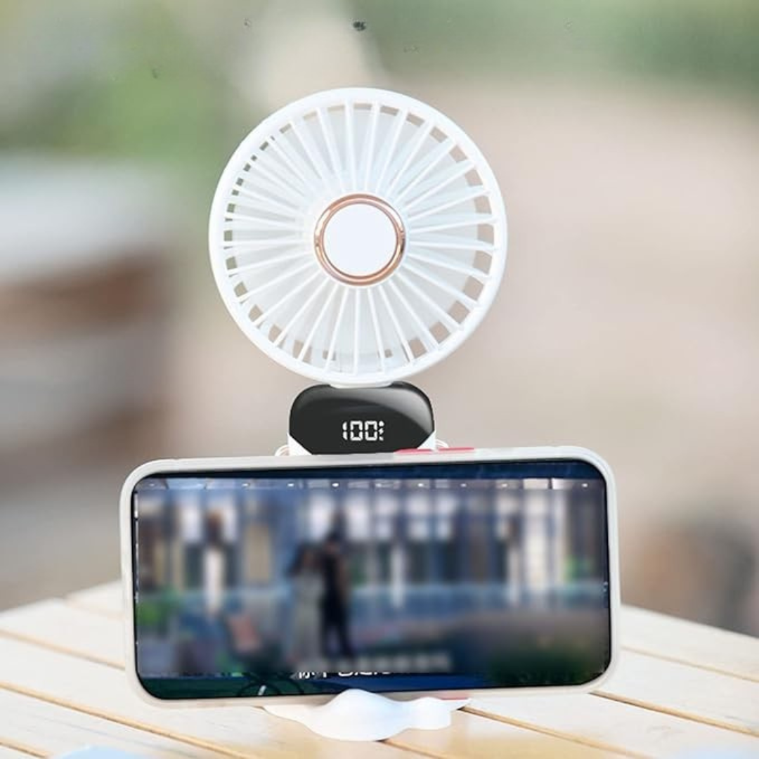 SINTIVO™ Draagbare LED Handventilator
