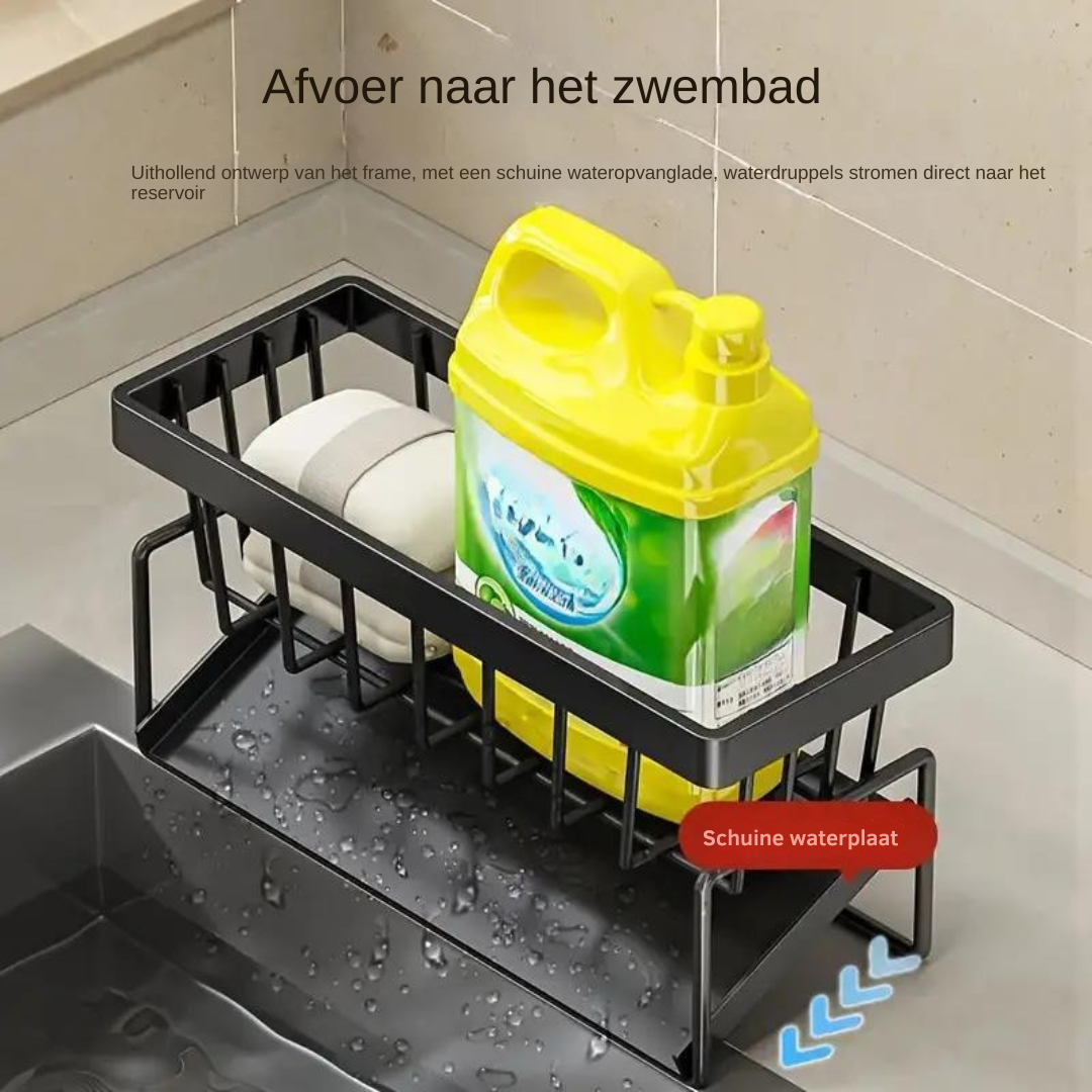 SINTIVO™ Roestvrijstalen Keuken Gootsteen Opbergrek