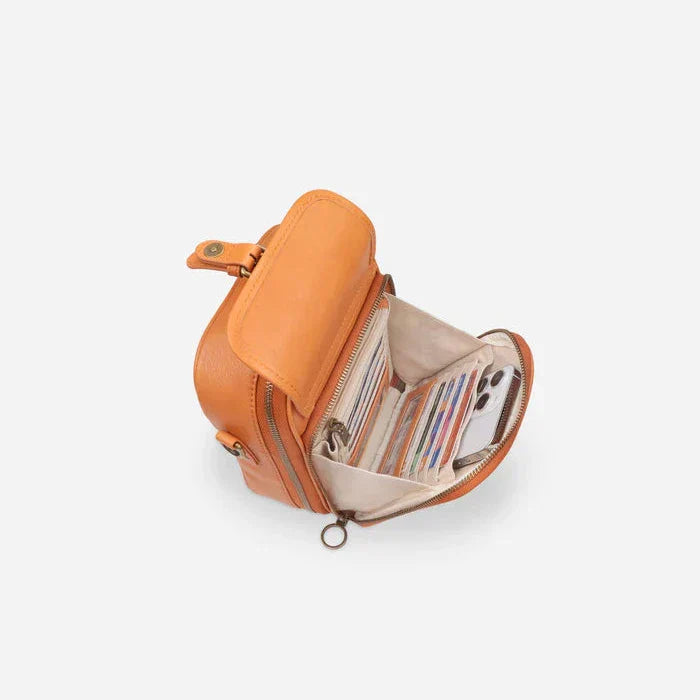 SINTIVO™ Vintage Leren Schoudertas