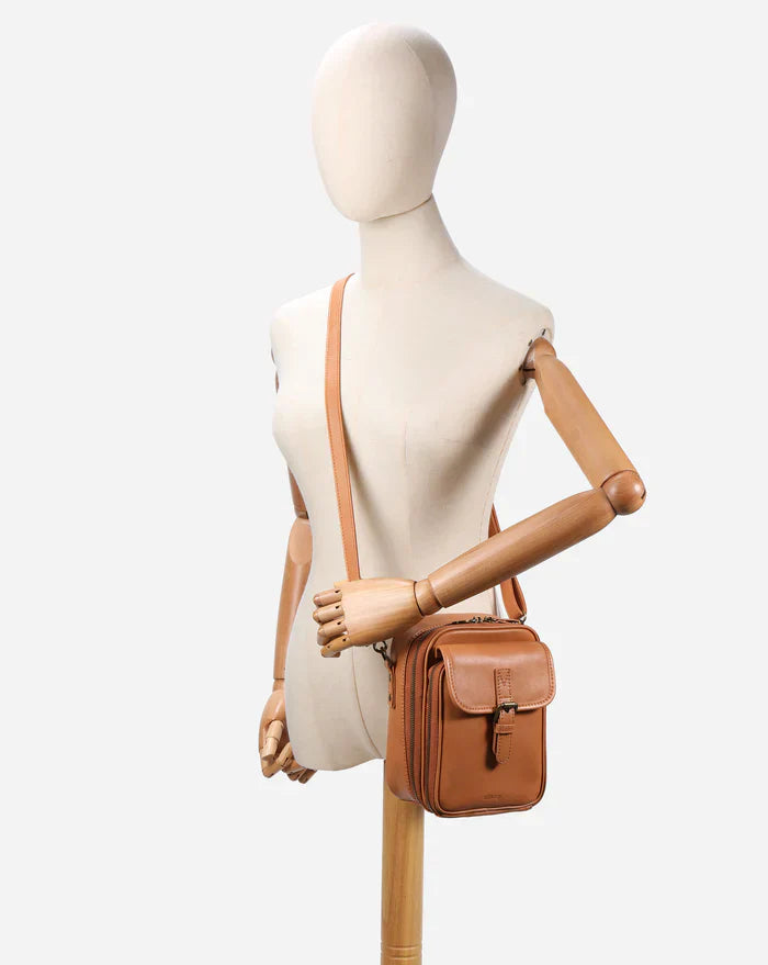 SINTIVO™ Vintage Leren Schoudertas