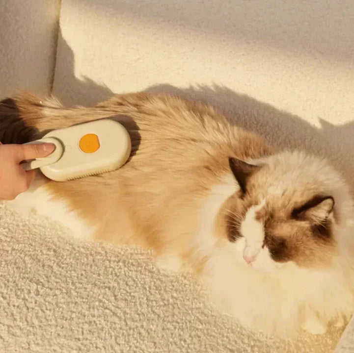 SINTIVO™ Zelfreinigende kattenborstel