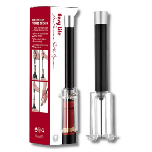 SINTIVO™ Air Pump Wijnopener met Kurkenverwijderaar