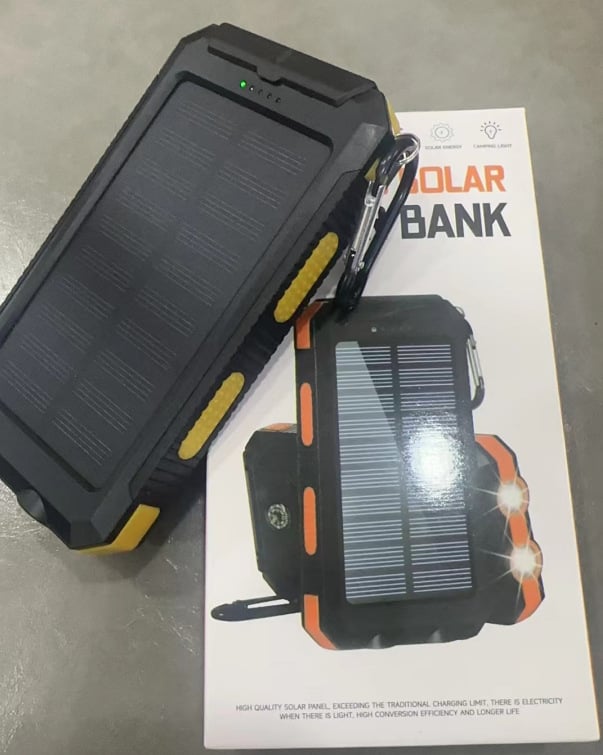 SINTIVO™ Draagbare Solar Powerbank 10000 mAh
