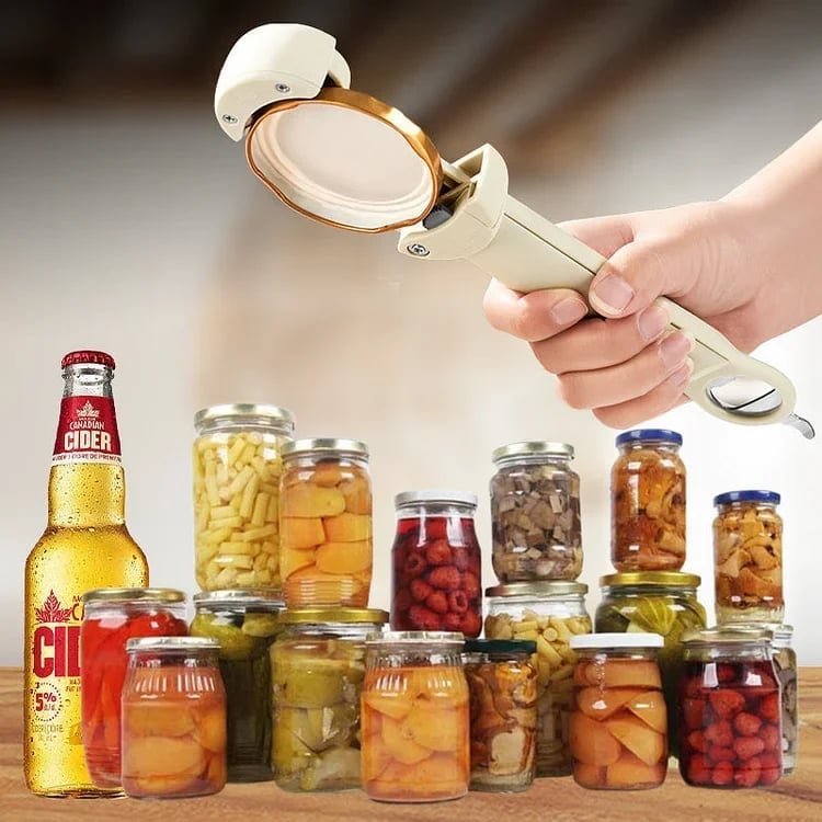 SINTIVO™ Multifunctionele Fles- en Potopener