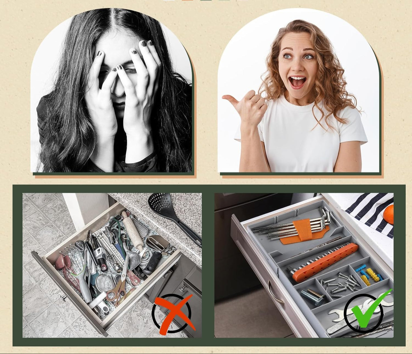 SINTIVO™ Uitschuifbare Sieraden- en Accessoire Organizer