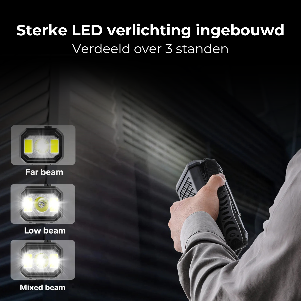 SINTIVO™ Premium noodradio en powerbank 10.000 mAh + GRATIS Noodfluit