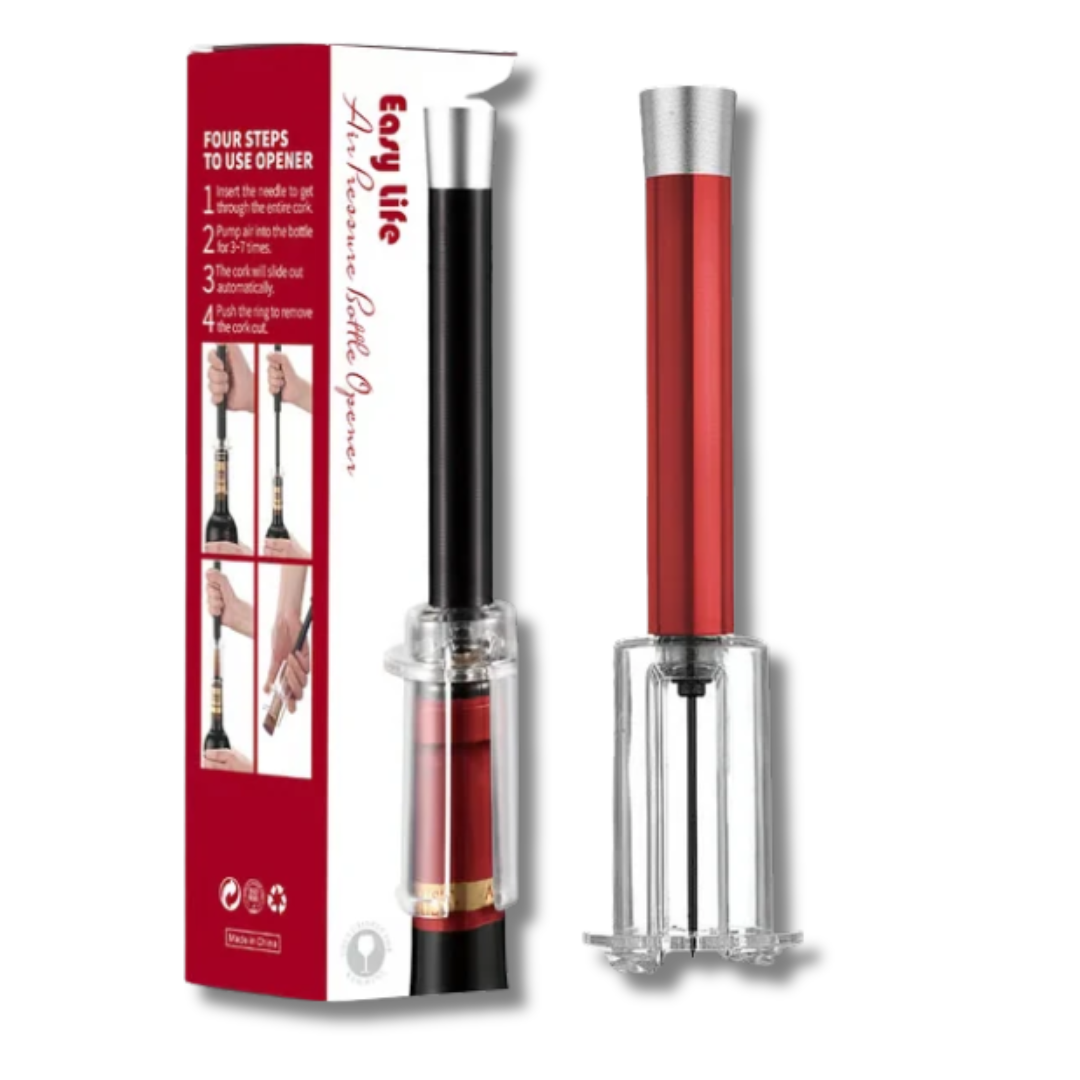 SINTIVO™ Air Pump Wijnopener met Kurkenverwijderaar
