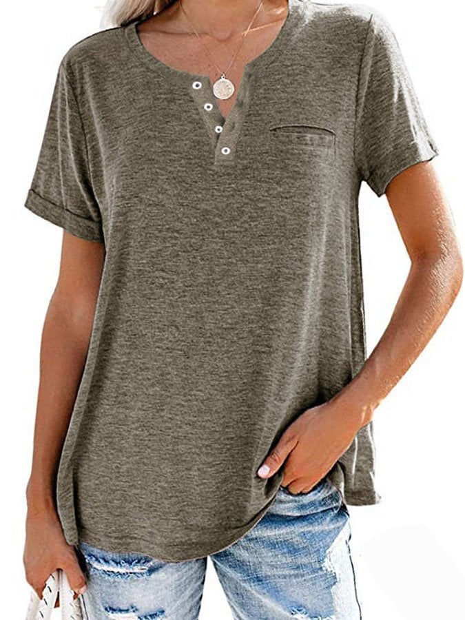 SINTIVO™ Simpele Pasvorm Zakshirt