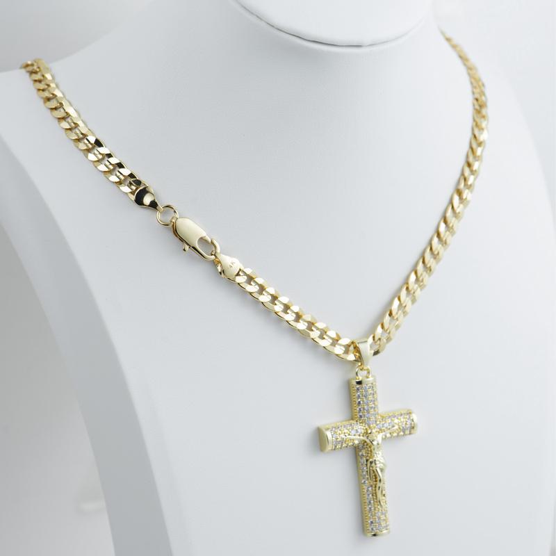 SINTIVO™ Luxe Kruis Hanger met Ketting