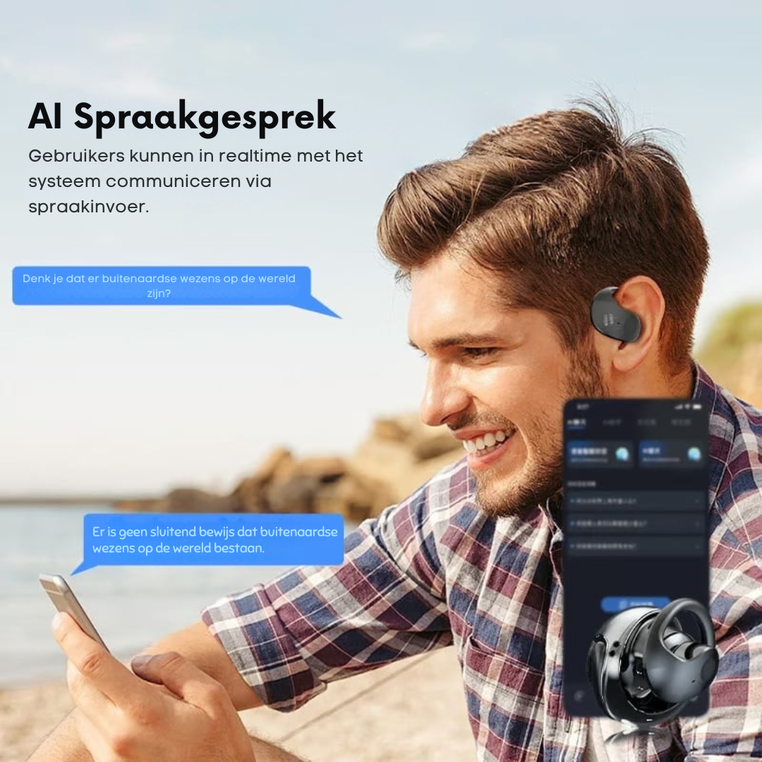 SINTIVO™ Naadloze Pasvorm Bluetooth Oordopjes