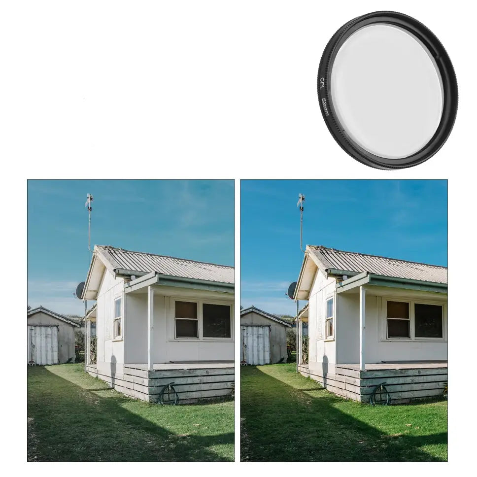 SINTIVO™ Universele CPL-camera- en smartphonefilter