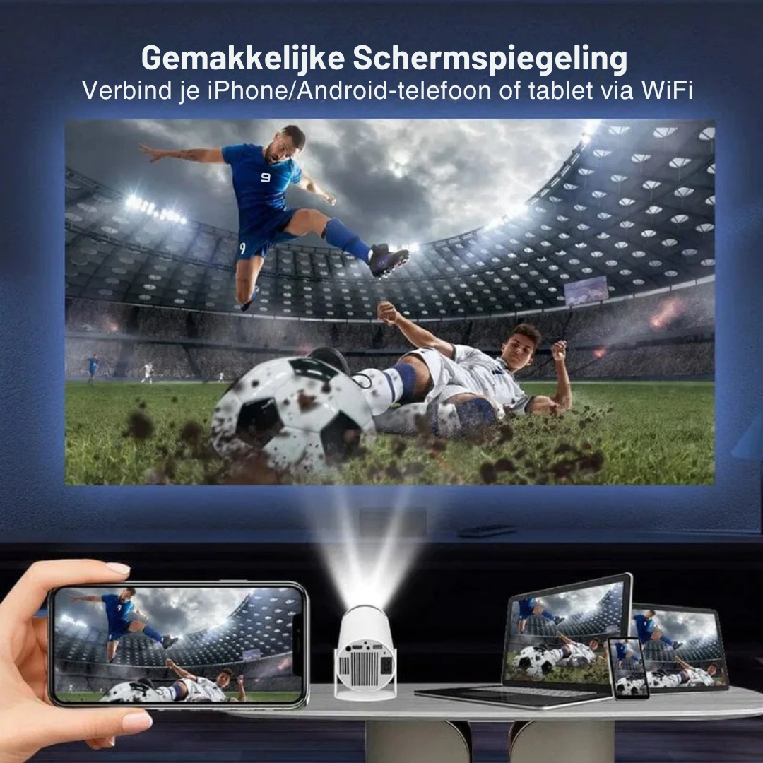 SINTIVO™ Pro Draadloze Bluetooth Projector