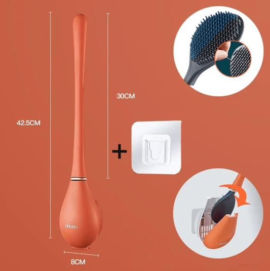 SINTIVO™ Hygiënische Siliconen WC Borstel
