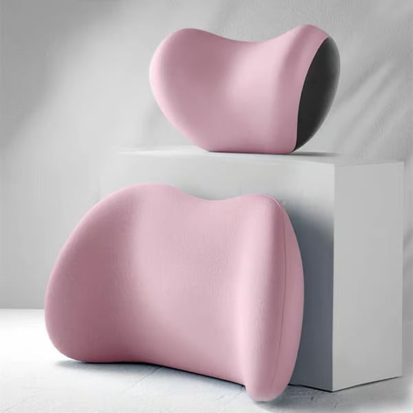 SINTIVO™ Ergonomische Autostoel Nek- en Lendensteun Set