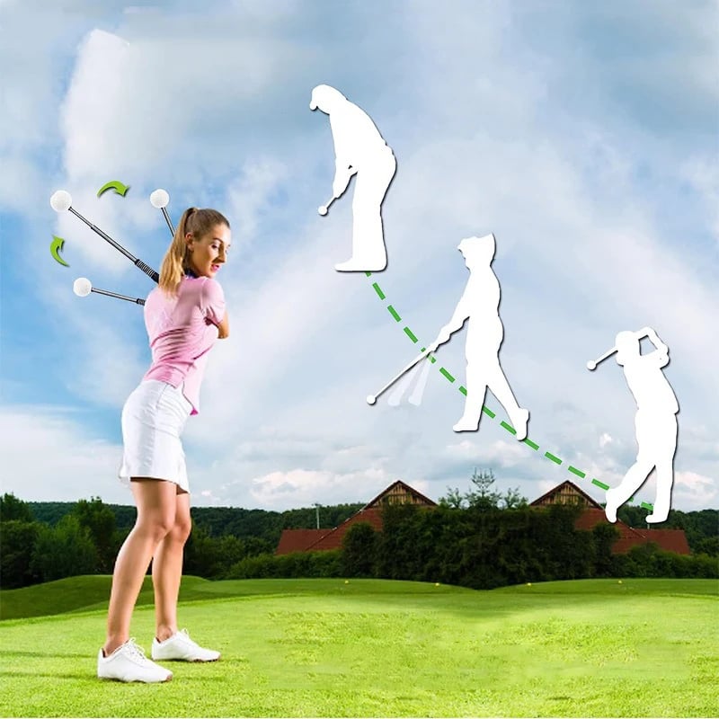 SINTIVO™ Golf Swing Trainer Stick