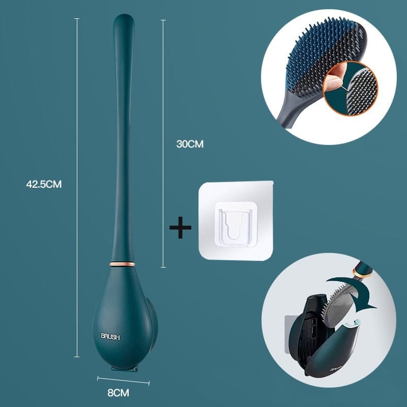 SINTIVO™ Hygiënische Siliconen WC Borstel